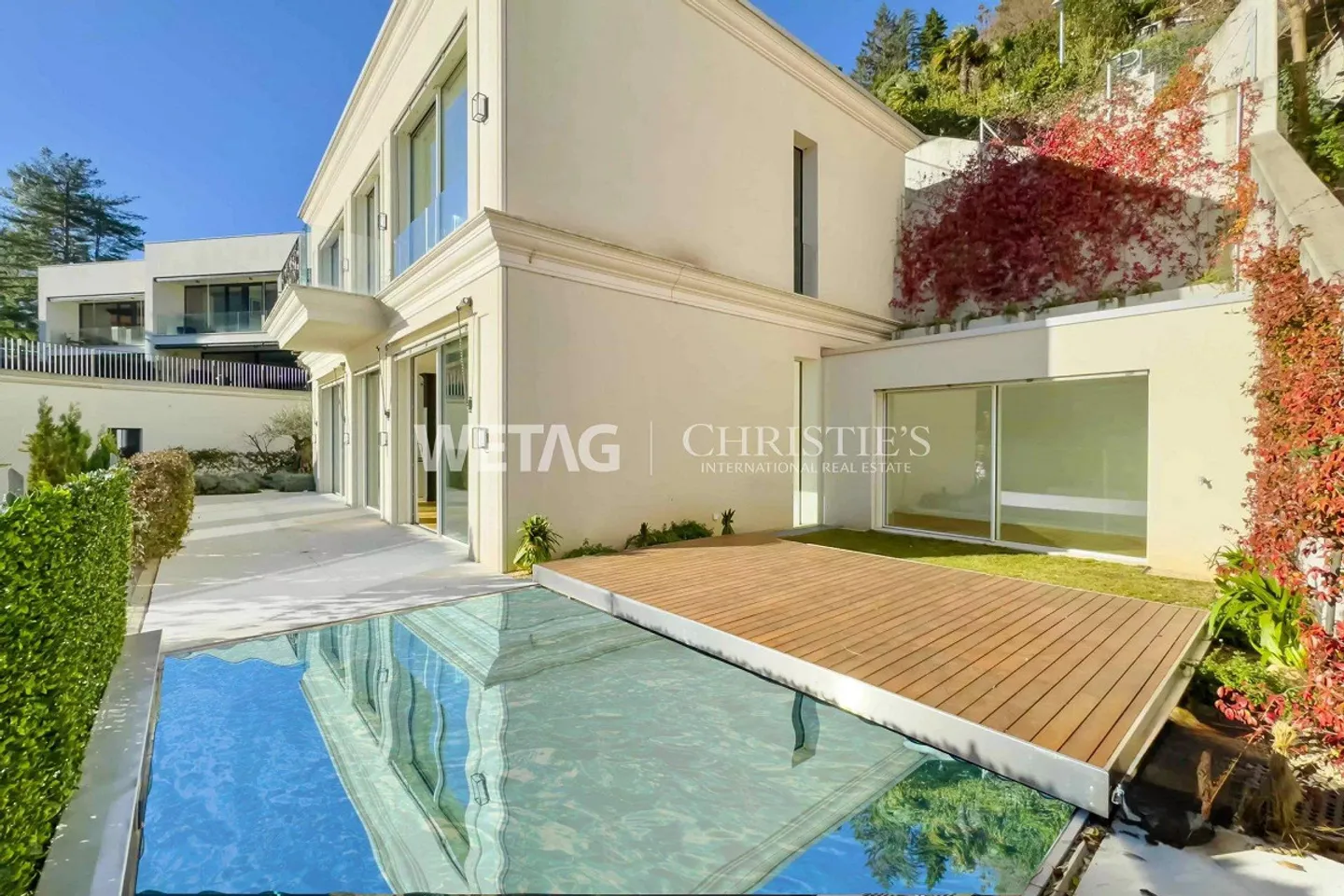 Lugano-Vico Morcote: Modern villa with spectacular views of the ... - Photo 6 of 10