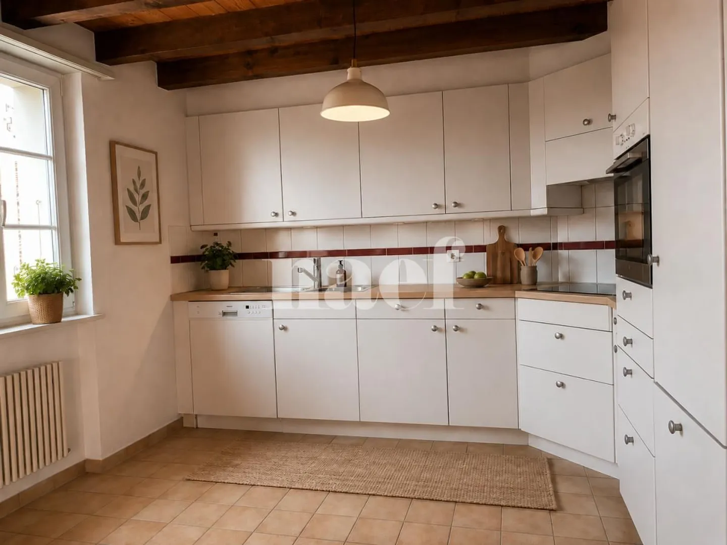 Incantevole appartamento duplex di 3 stanze in mansarda con balcone e vista sulla campagna - Foto 2 di 7
