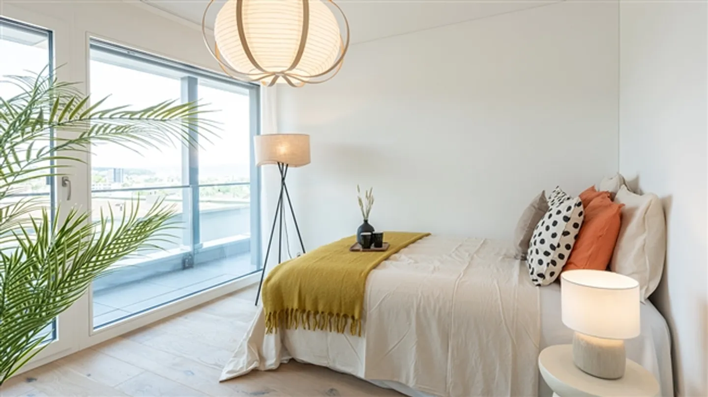 Appartement 4½ pièces ultra moderne avec grande terrasse - Photo 1 sur 20