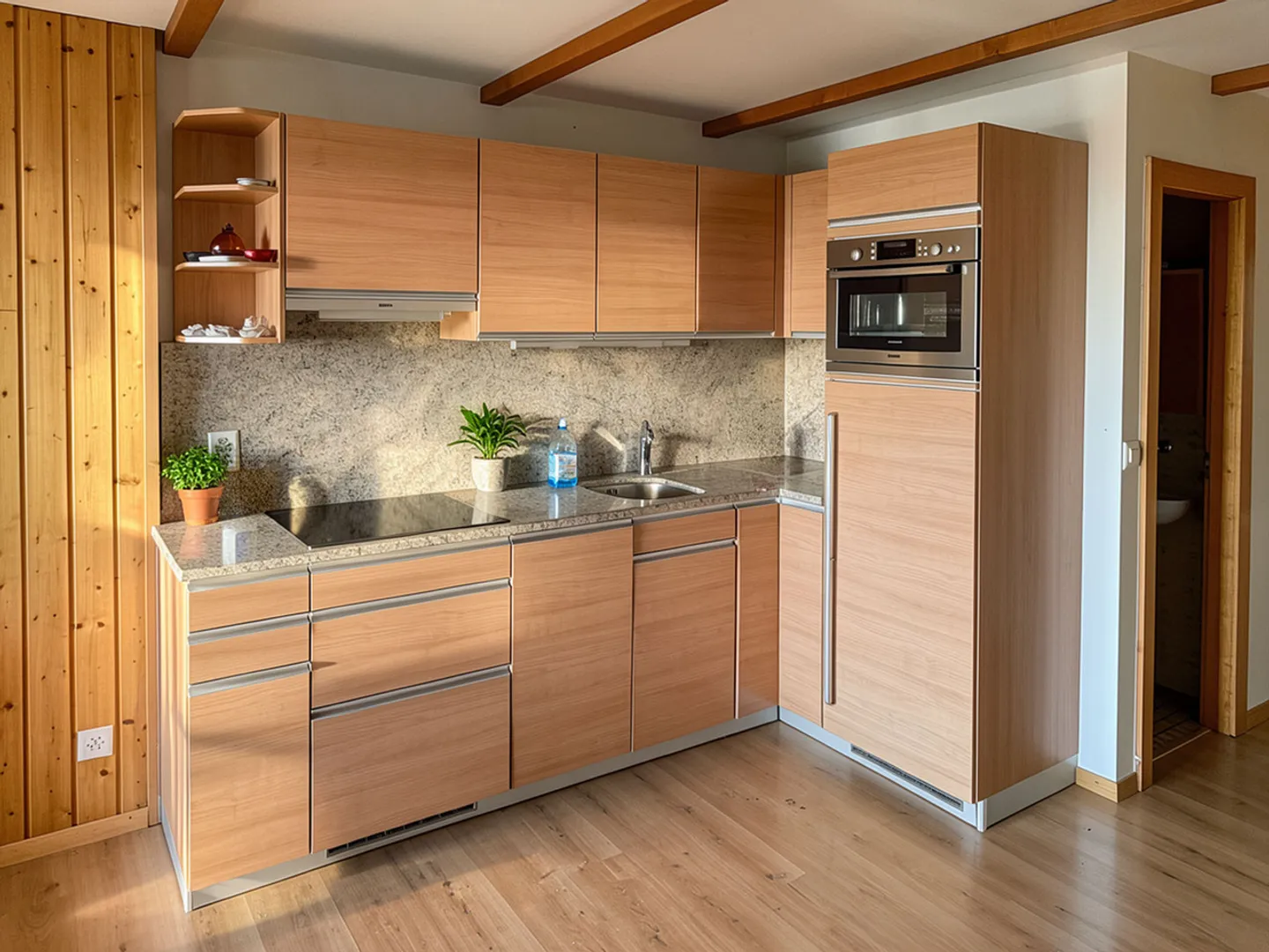 PPE apartment with 2.5 rooms and balcony on the 1st floor with a magnificent view - Photo 5 of 10