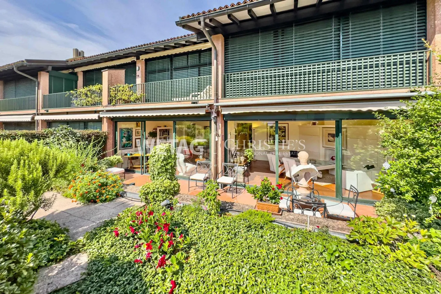 For sale in Lugano-Gentilino: elegant apartment with private garden - Photo 12 of 12