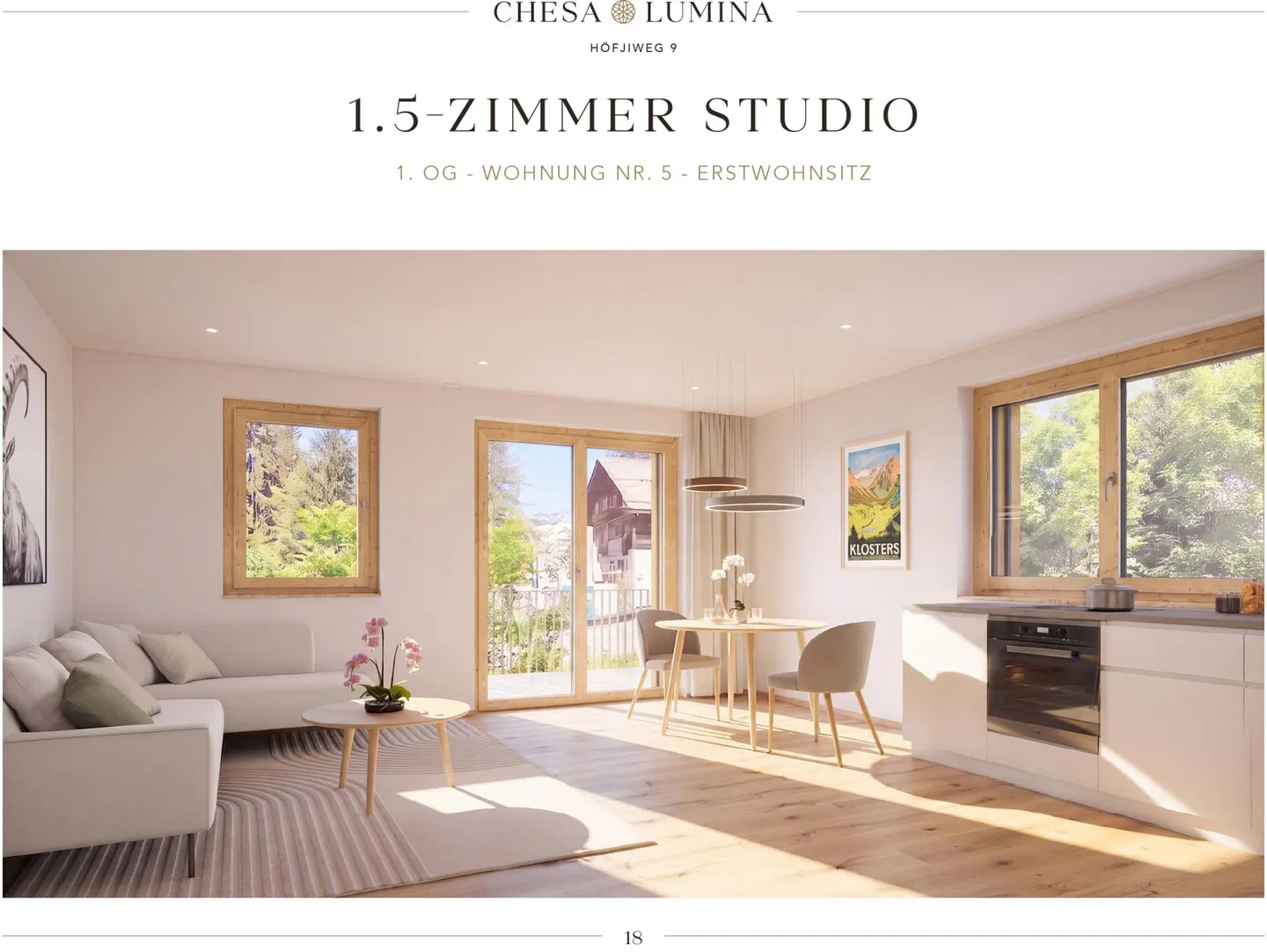 Casa plurifamiliare "Chesa Lumina" residenza principale - Foto 3 di 10