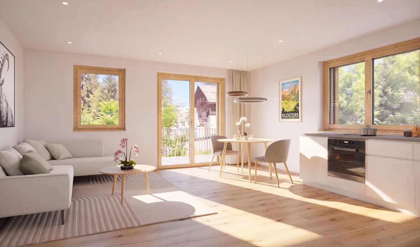 Casa plurifamiliare "Chesa Lumina" residenza principale - Foto 4 di 10