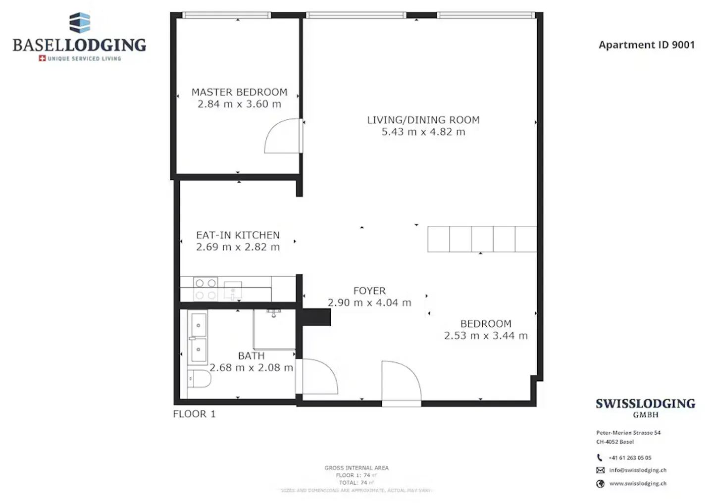 Charming Apartment in Basel - Photo 7 of 7