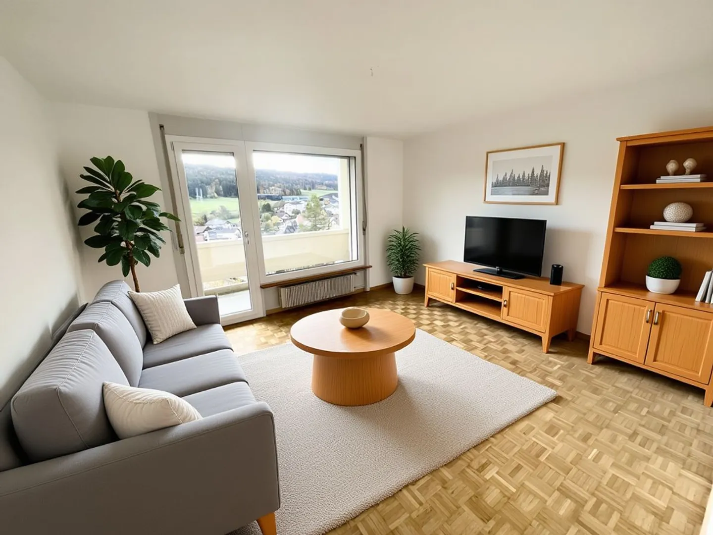 Charming 3.5-room apartment for rent with balcony - Photo 2 of 6