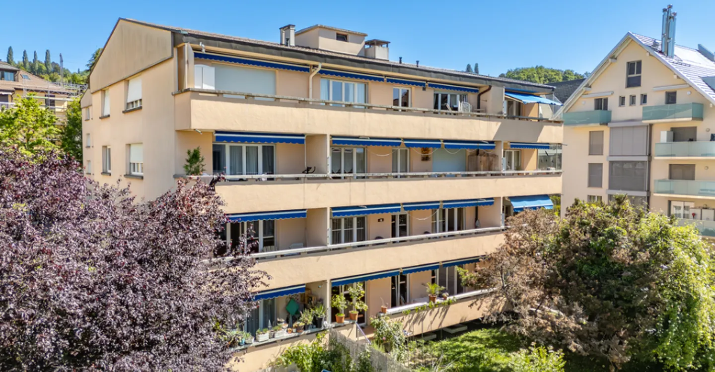 Appartamento di 3,5 locali al piano terra situato nel cuore di Pully - Foto 1 di 5