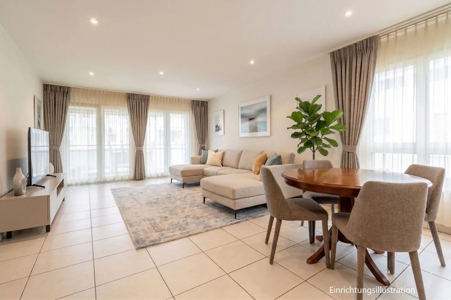 Appartamento di 4,5 stanze con due posti auto in garage sotterraneo e un laboratorio privato - Foto 1 di 4