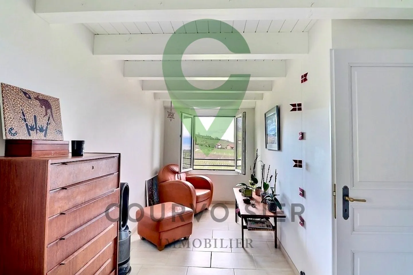 Magnificent renovated penthouse with a view of the vineyards and the lake - Photo 7 of 11