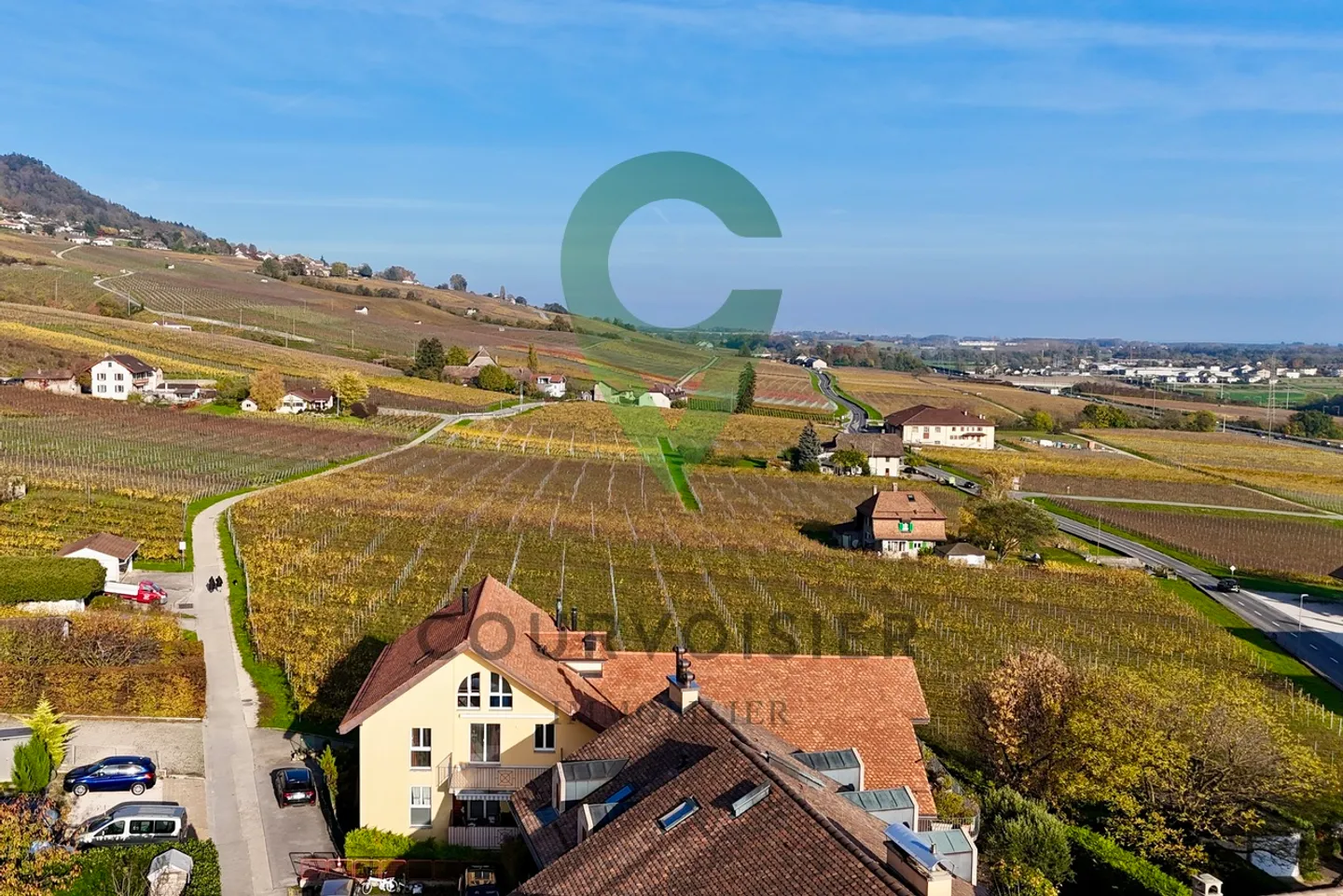 Magnificent renovated penthouse with a view of the vineyards and the lake - Photo 11 of 11