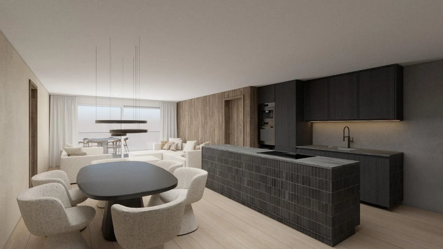 Nouveau bâtiment à Dufour | Appartement 3.5 pièces | Rez-de-chaussée | Résidence principale - Photo 4 sur 9