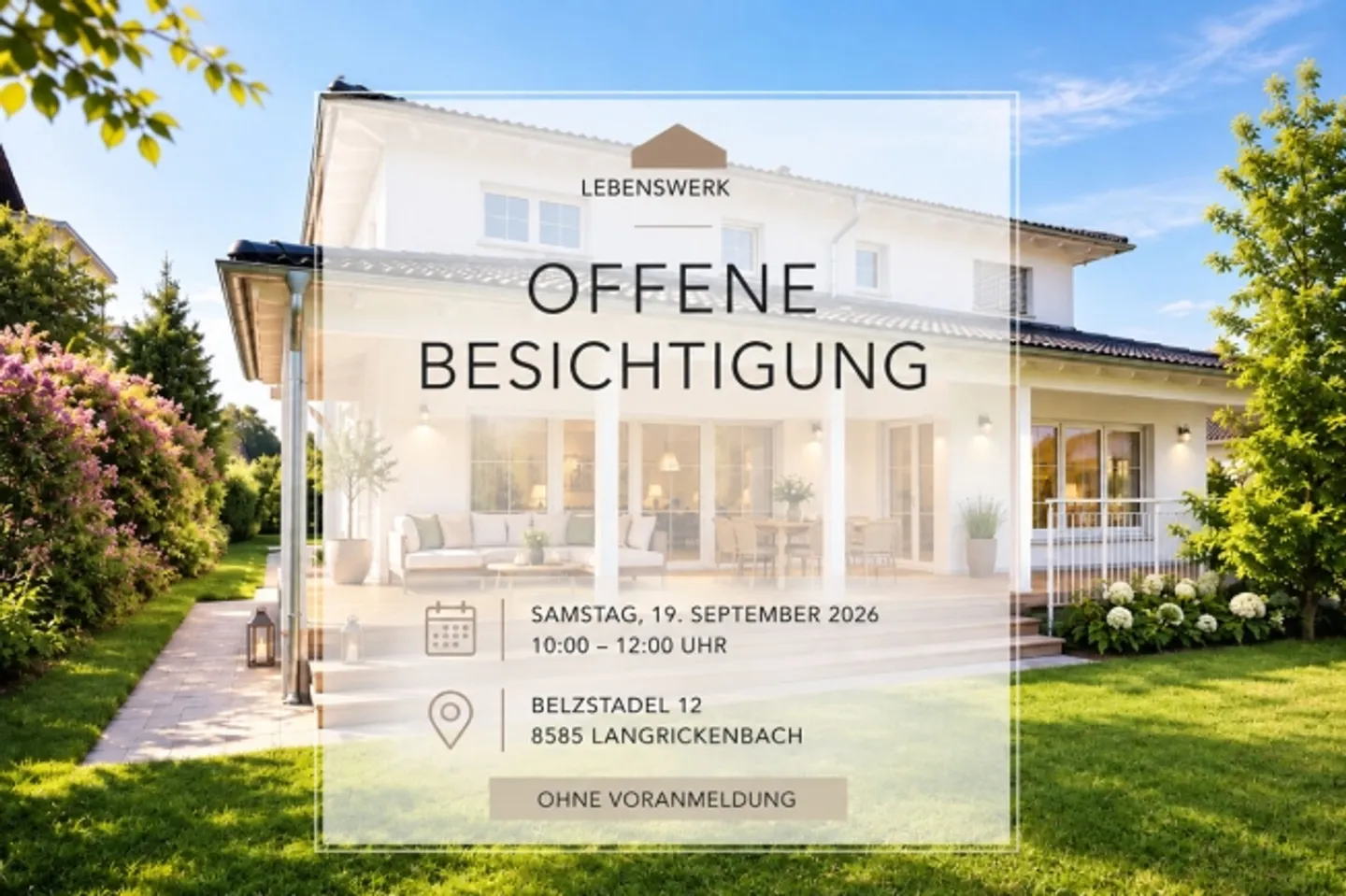 Charmantes Einfamilienhaus mit Garten - Foto 1 von 1