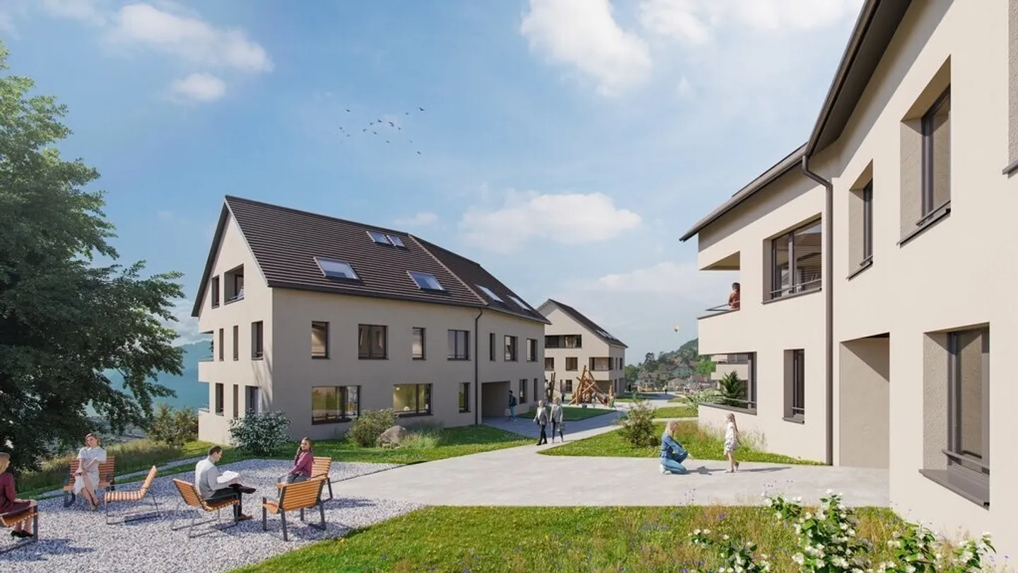 Innenparkplatz in einer gemeinsamen Garage zu vermieten in Chardonne - Foto 1 von 1