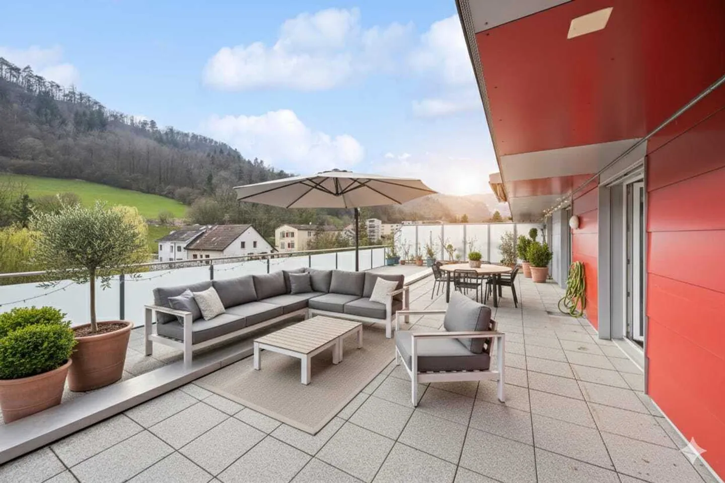 Penthouse mit grosser Dachterrasse - Foto 10 von 13