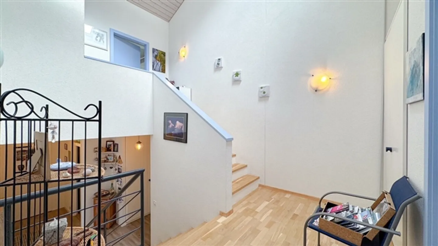 Charmante Maison Mitoyenne dans un Endroit Calme avec Vue sur le Moléson - Photo 12 sur 13