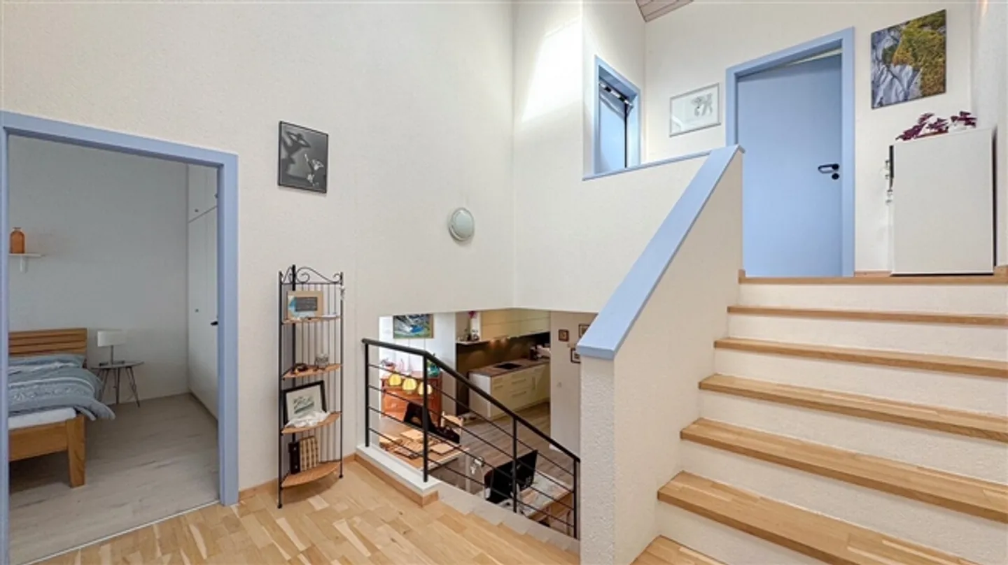 Charmante Maison Mitoyenne dans un Endroit Calme avec Vue sur le Moléson - Photo 13 sur 13