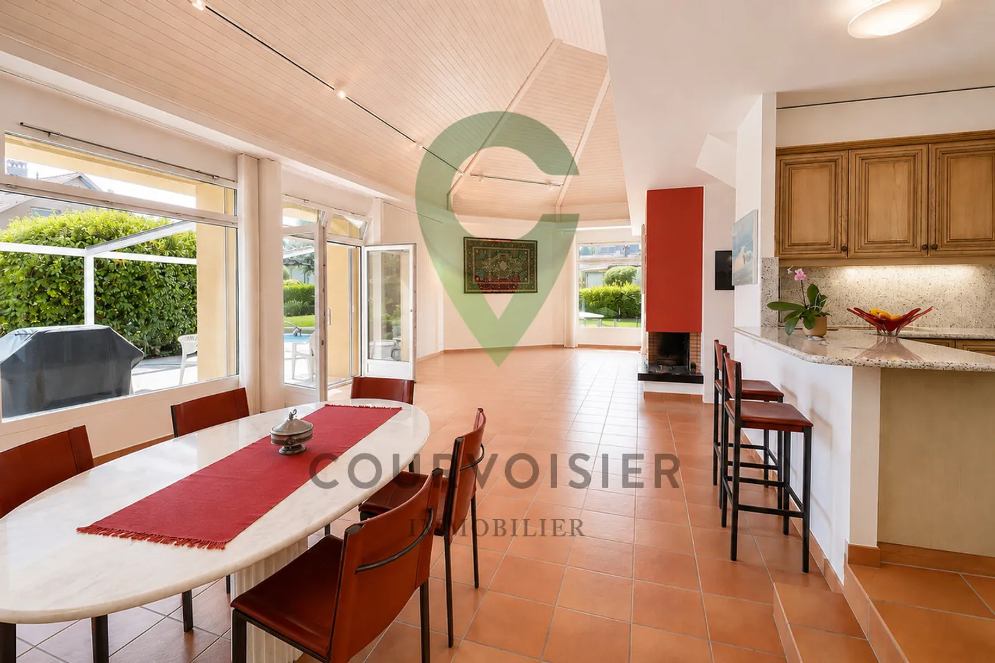 Villa contemporaine avec 2 logements, jardin et piscine à Rolle - Photo 6 sur 21