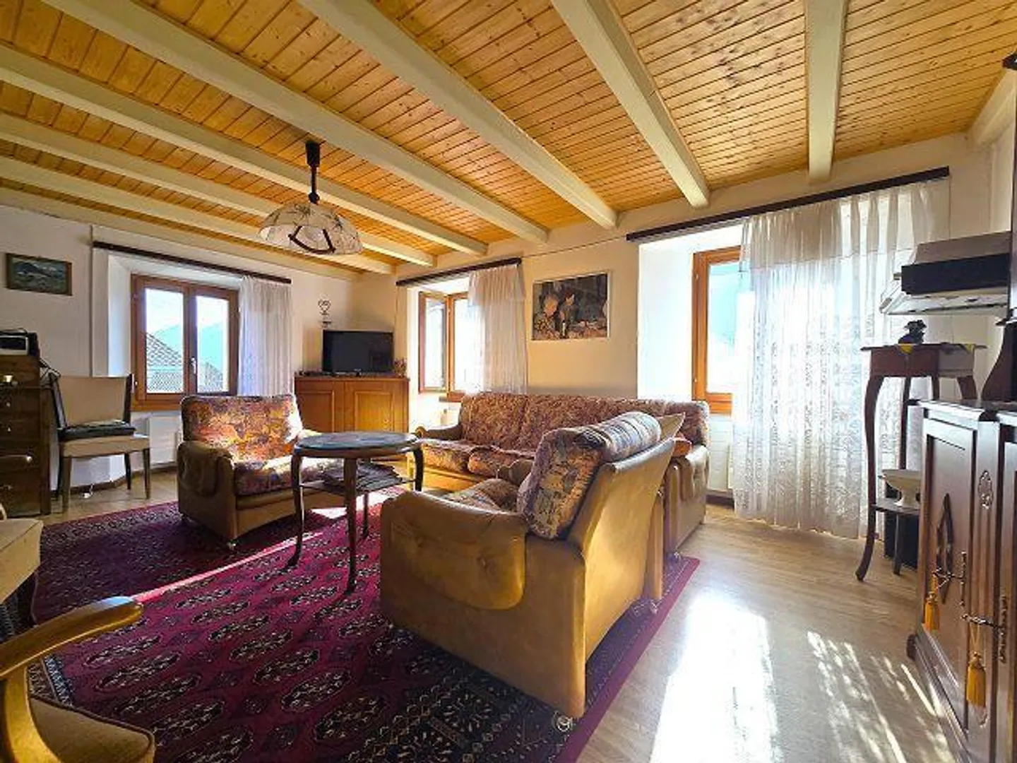 Appartamento 4 loc.terrazza orto, molto soleggiata e tranquilla, con bella vista - Foto 3 di 13