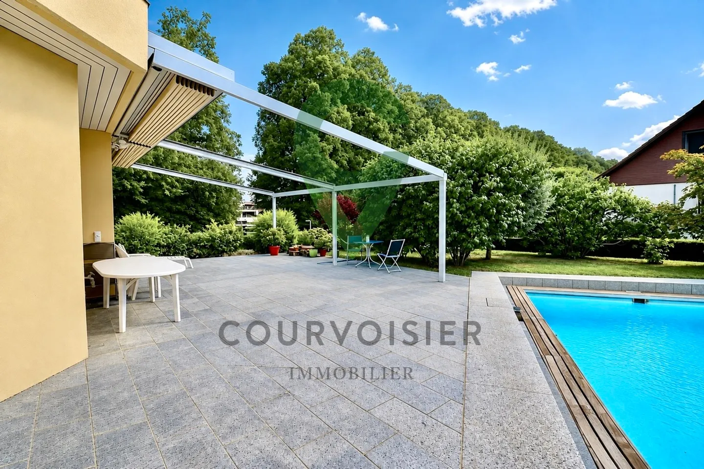 Villa contemporaine avec 2 logements, jardin et piscine à Rolle - Photo 2 sur 21