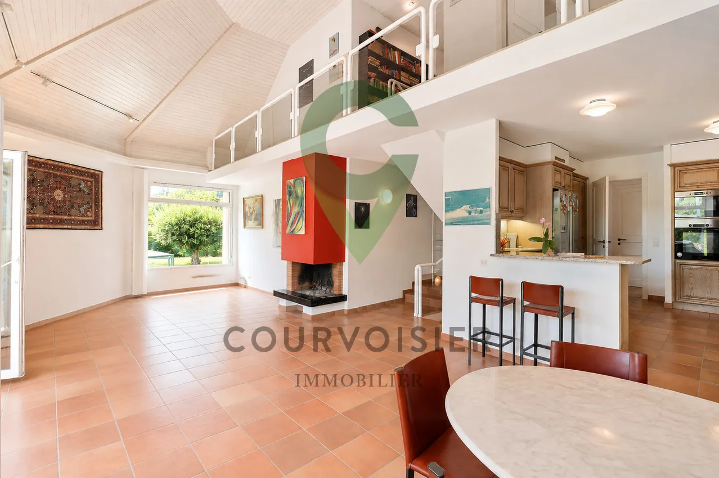Villa contemporaine avec 2 logements, jardin et piscine à Rolle - Photo 4 sur 21