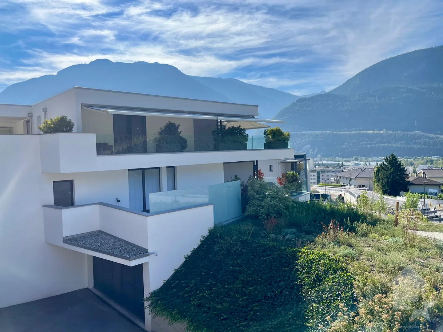 Appartement contemporain sur les hauts de Sierre avec vue panoramique - Foto 19 von 19
