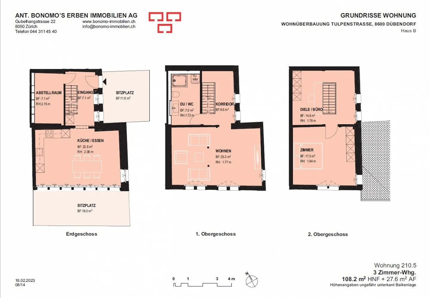 Wohnen wie im Reiheneinfamilienhaus - Foto 11 von 12