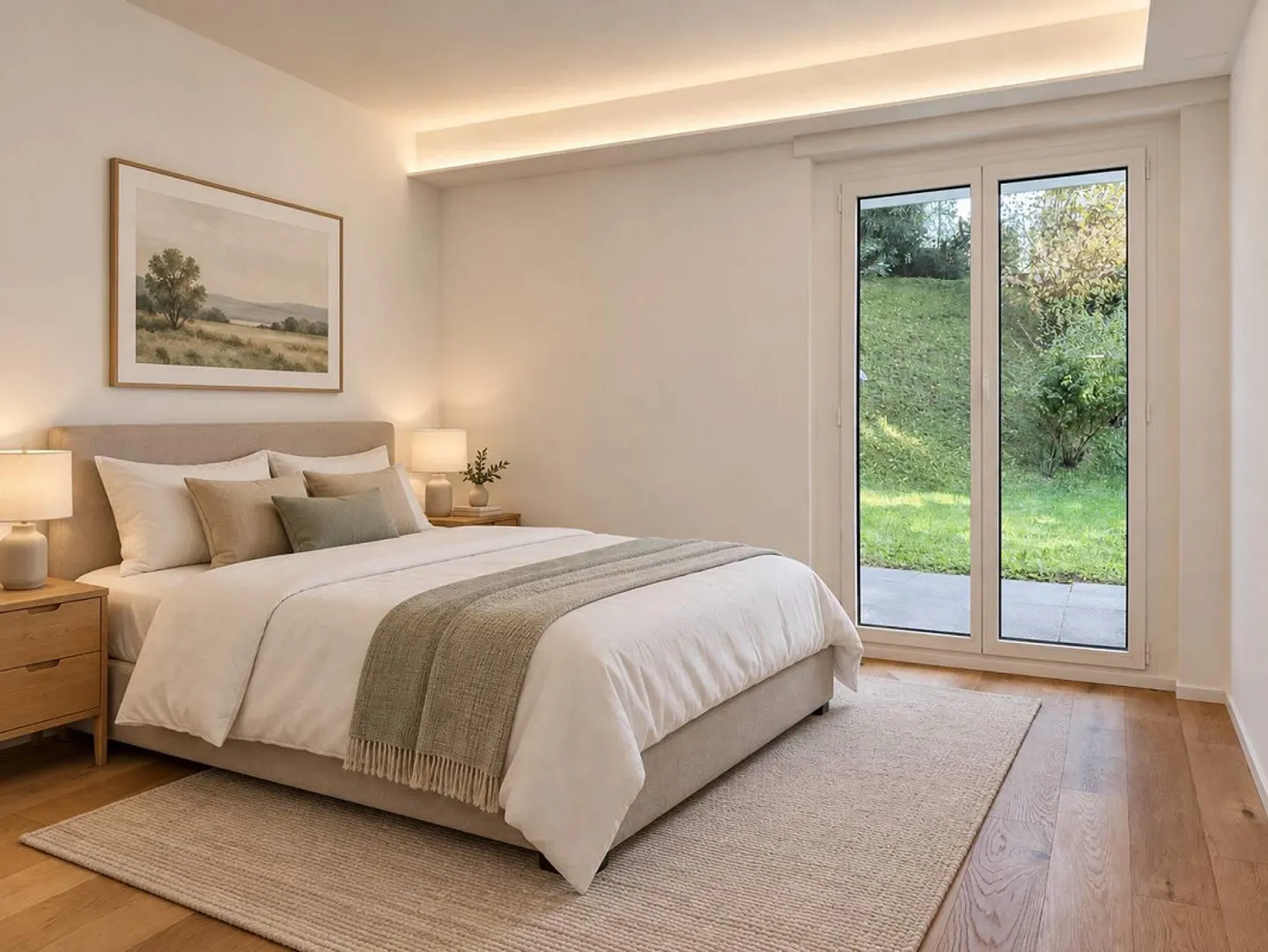 Viganello haut, appartement trois pièces rénové avec espace extérieur - Photo 4 sur 13