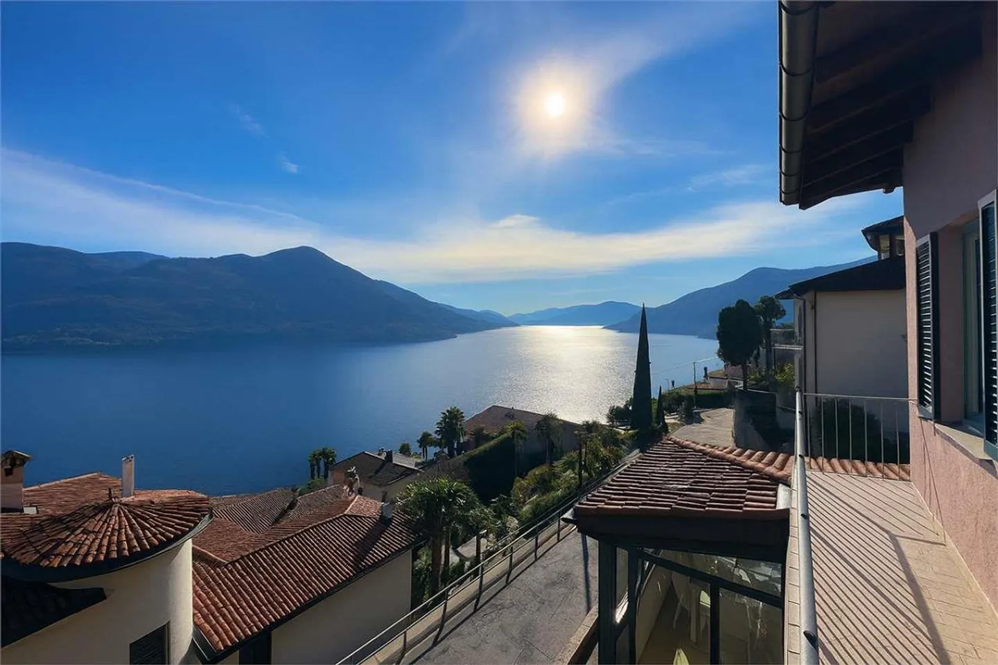 Brissago - Mediterraneische Villa mit Seeblick in Brissago - Foto 12 von 13