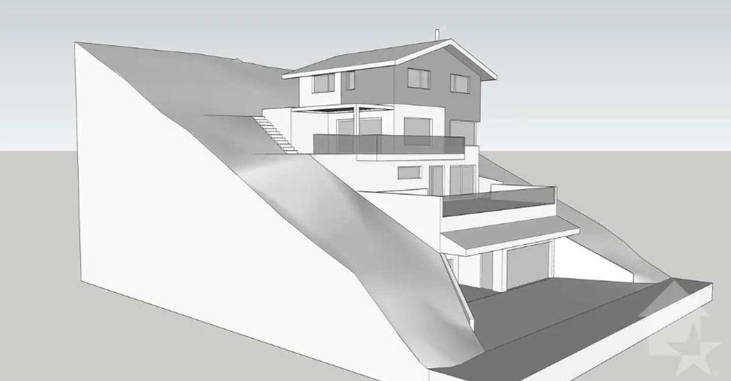 Wunderschönes Baugrundstück mit Baugenehmigung für ein Chalet - Foto 2 von 6