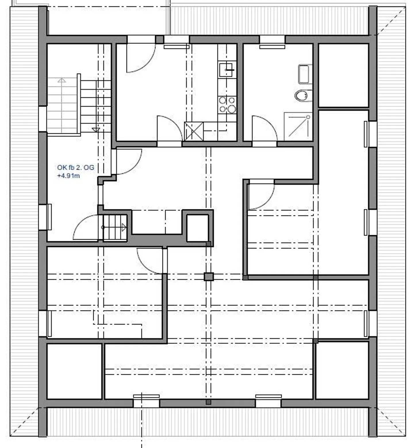 3-room apartment with lake view in Eich - Photo 7 of 7