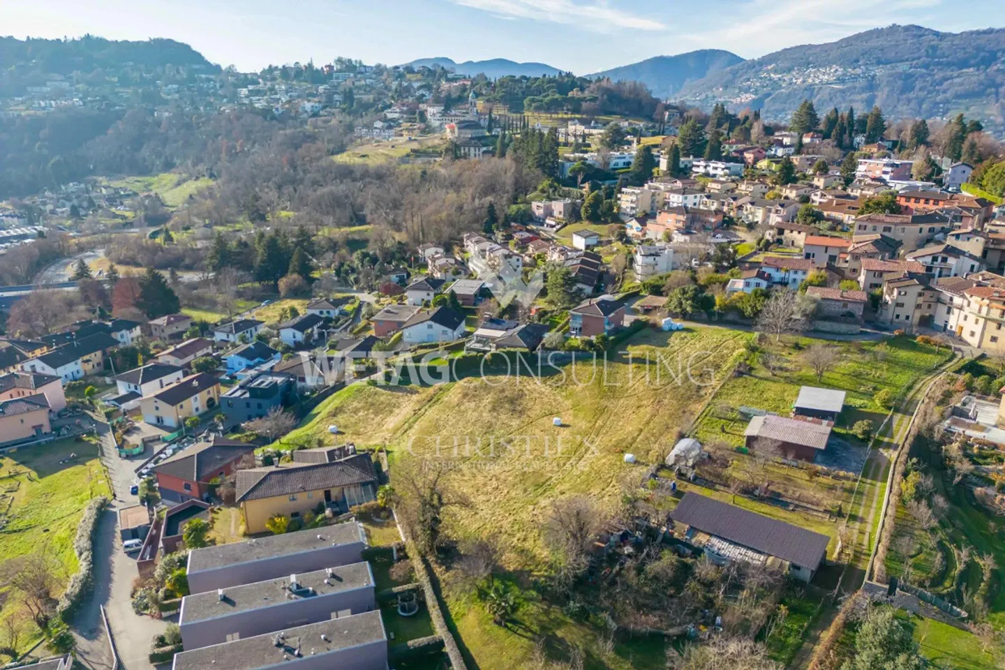 Lugano-Gentilino : 2004 m² de terrain à bâtir à vendre - Photo 4 sur 6