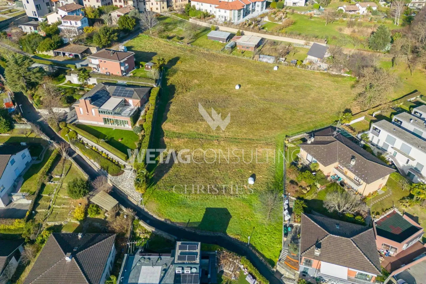 Lugano-Gentilino : 2004 m² de terrain à bâtir à vendre - Photo 5 sur 6
