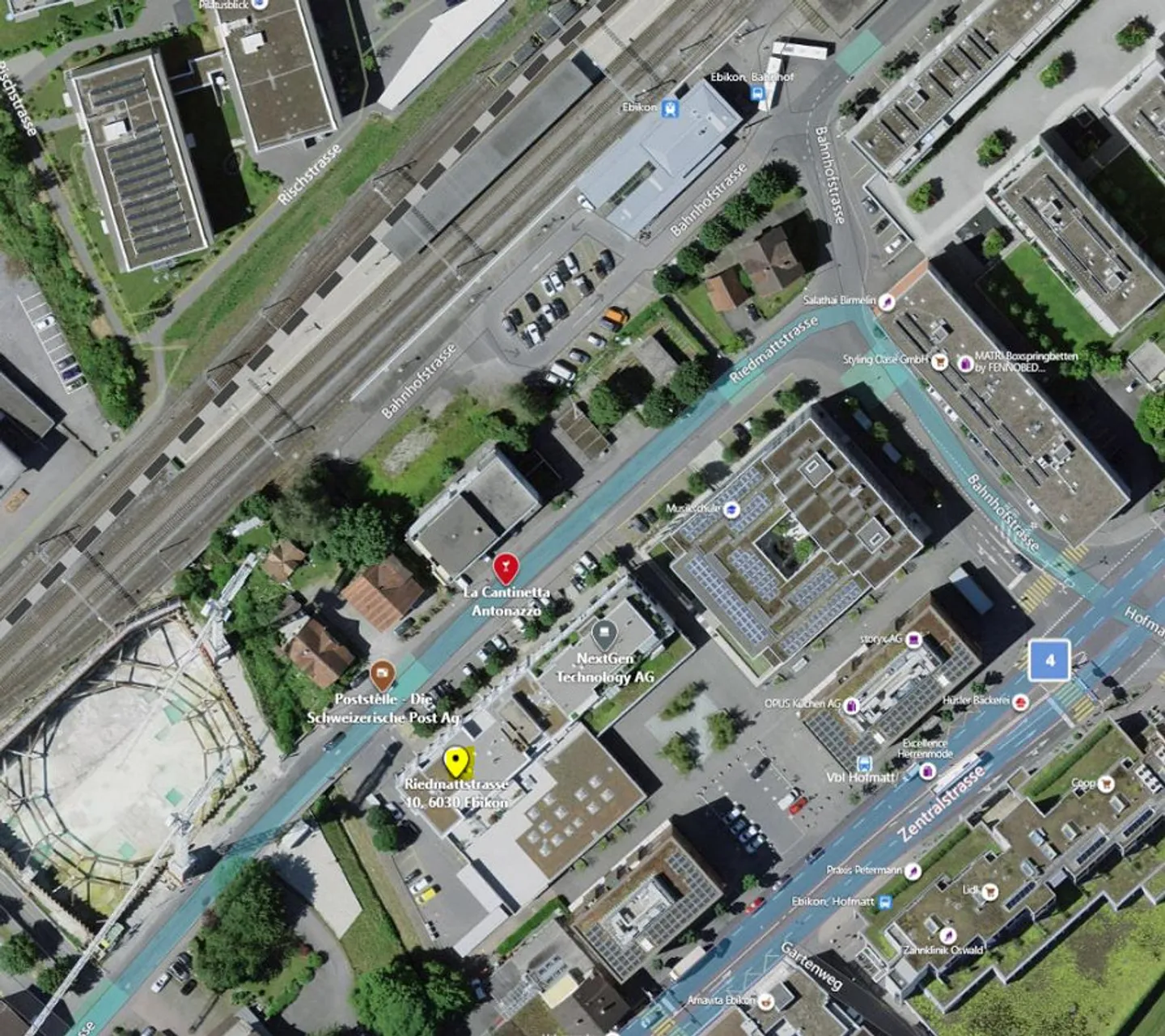 Zentraler Parkplatz in Ebikon - Foto 2 von 2