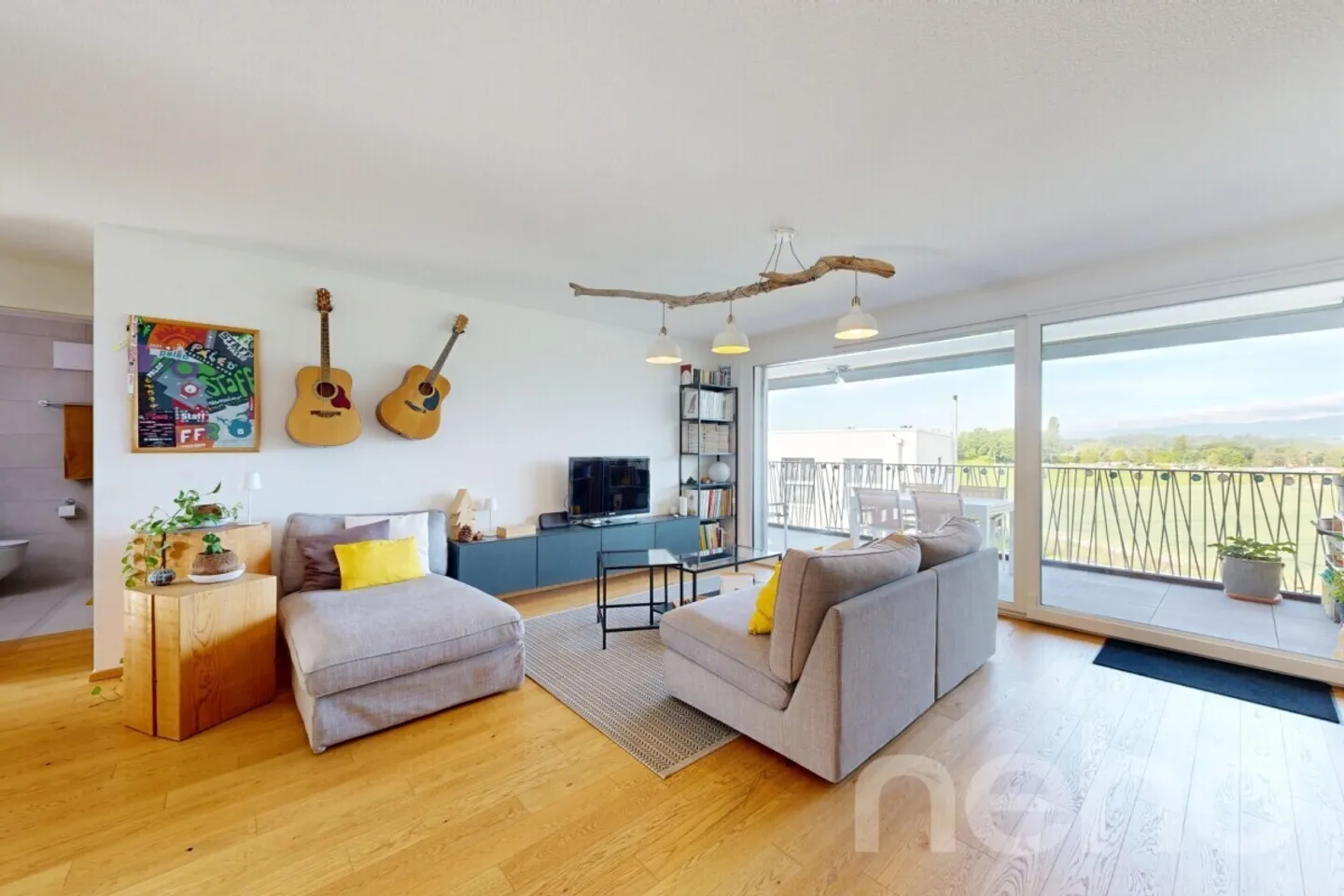 Superb apartment with terrace in absolute calm in Bussigny - Photo 2 of 12