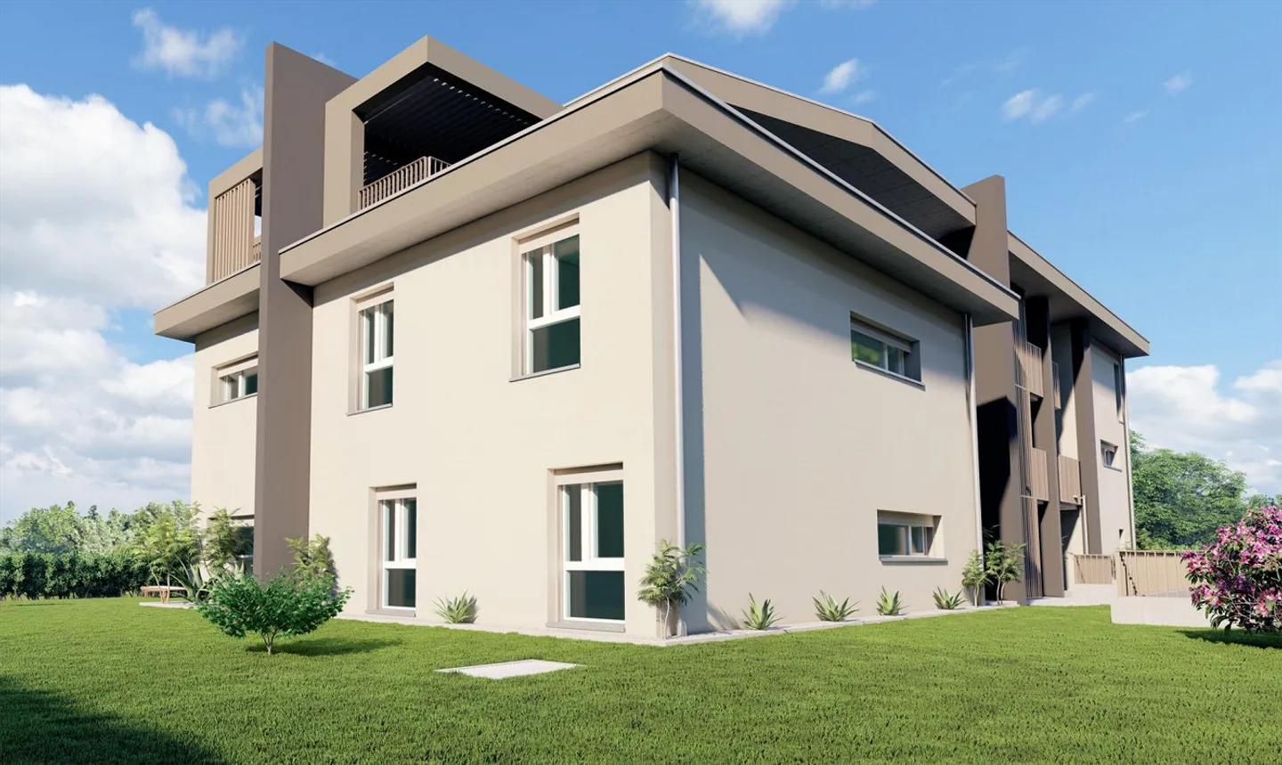 Neues Duplex mit Terrasse in einer komfortablen und strategischen Lage - Foto 6 von 14