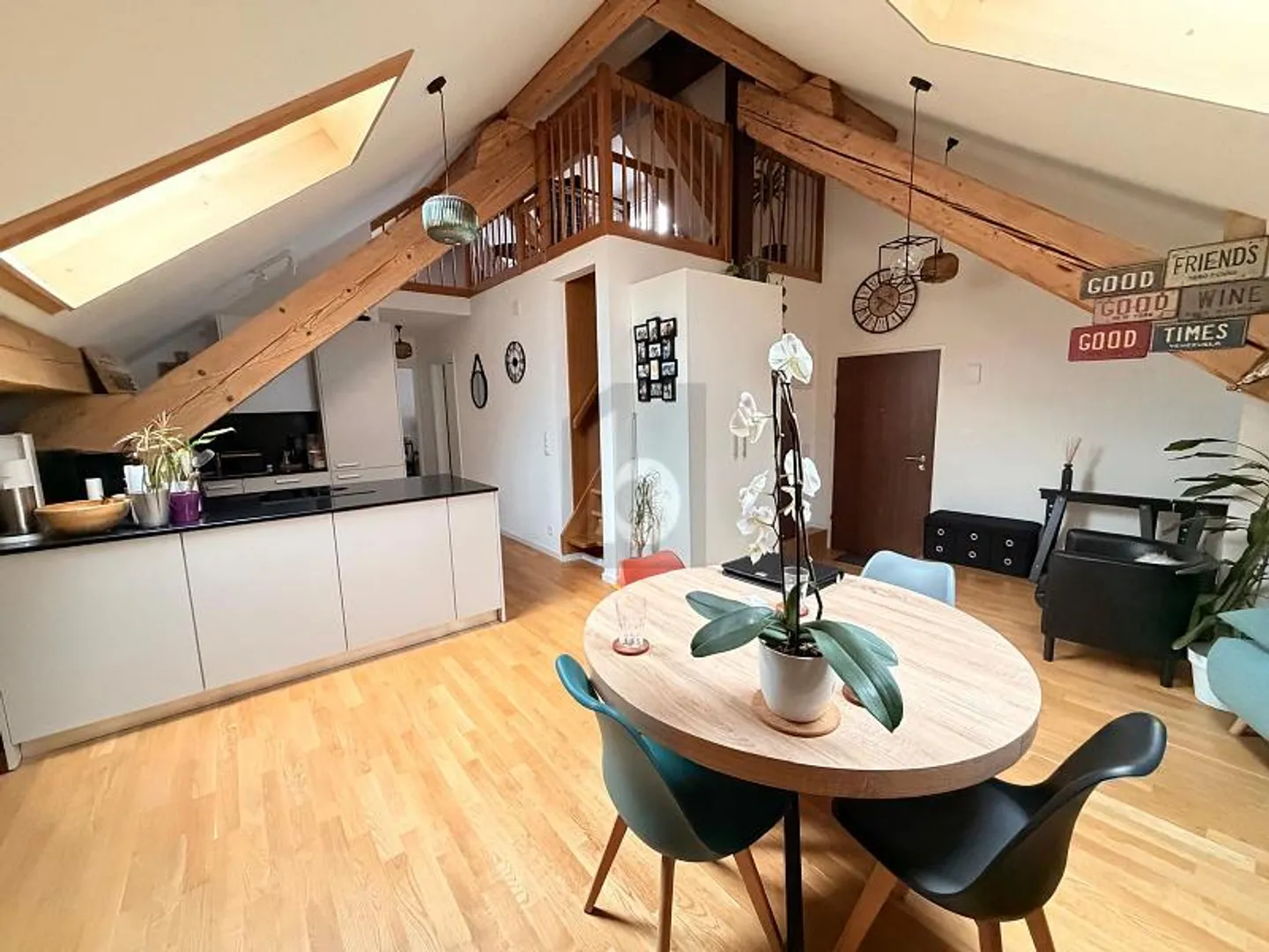 Charmantes Duplex in Yverdon - Foto 1 von 6
