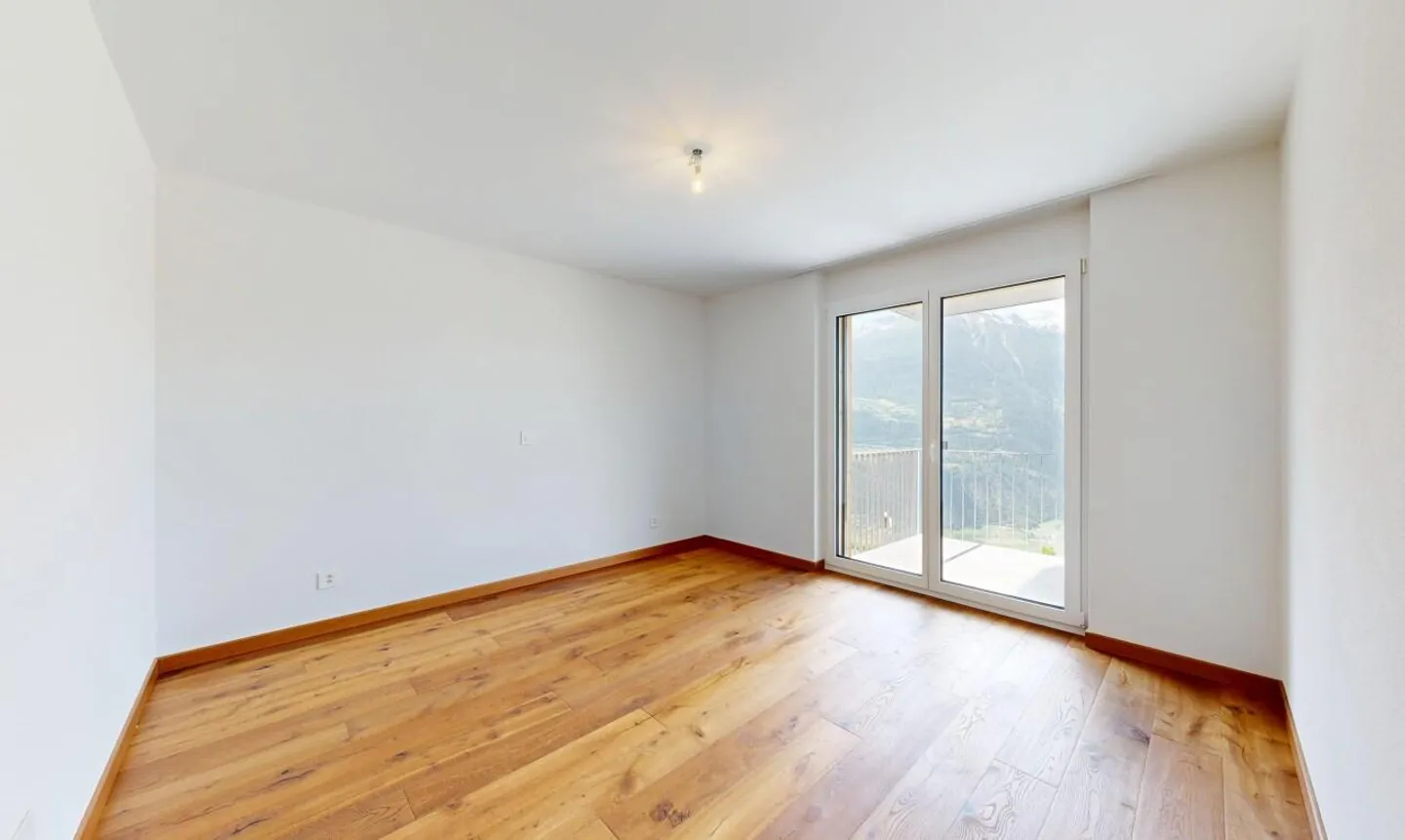 Nouvel appartement avec vue sur la montagne à Erschmatt - Location-achat possible - Photo 10 sur 13
