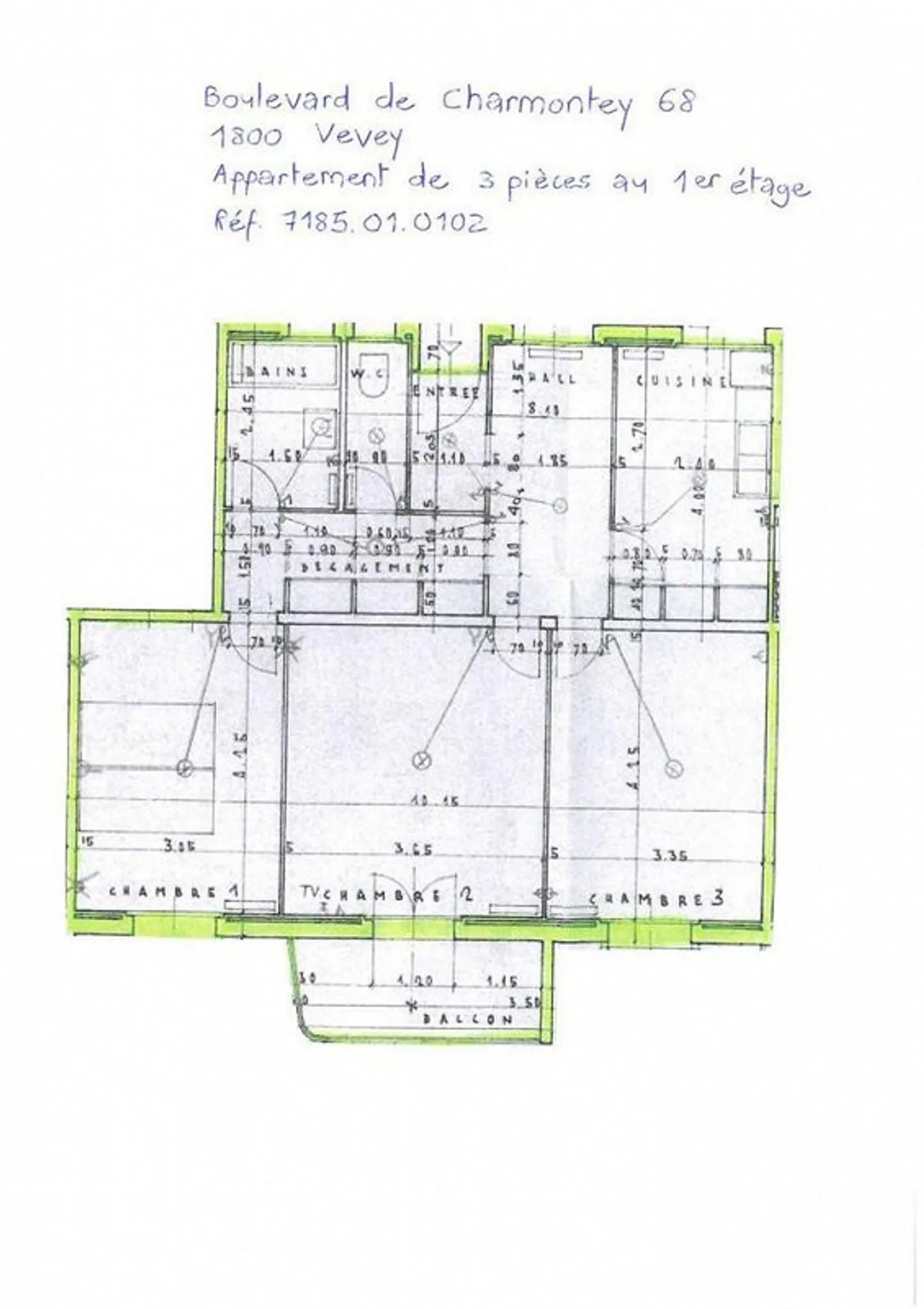 Zona tranquilla sulle alture di Vevey - Foto 10 di 11