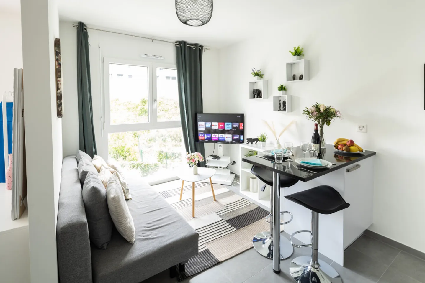 Schöne 2-Zimmer-Wohnung 200 m vom See entfernt - Foto 2 von 6