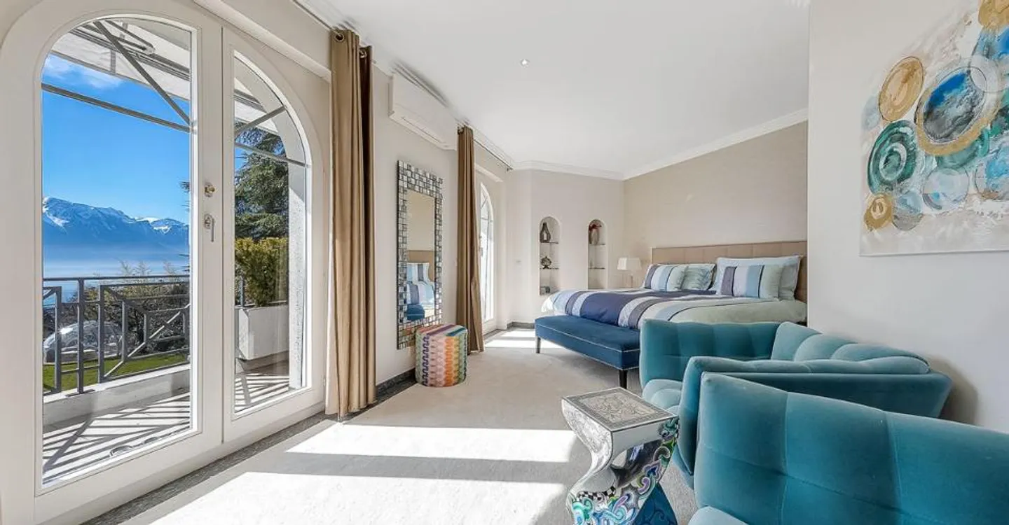 Magnifique villa individuelle avec vue imprenable sur les hauteurs de Montreux - Photo 11 sur 12