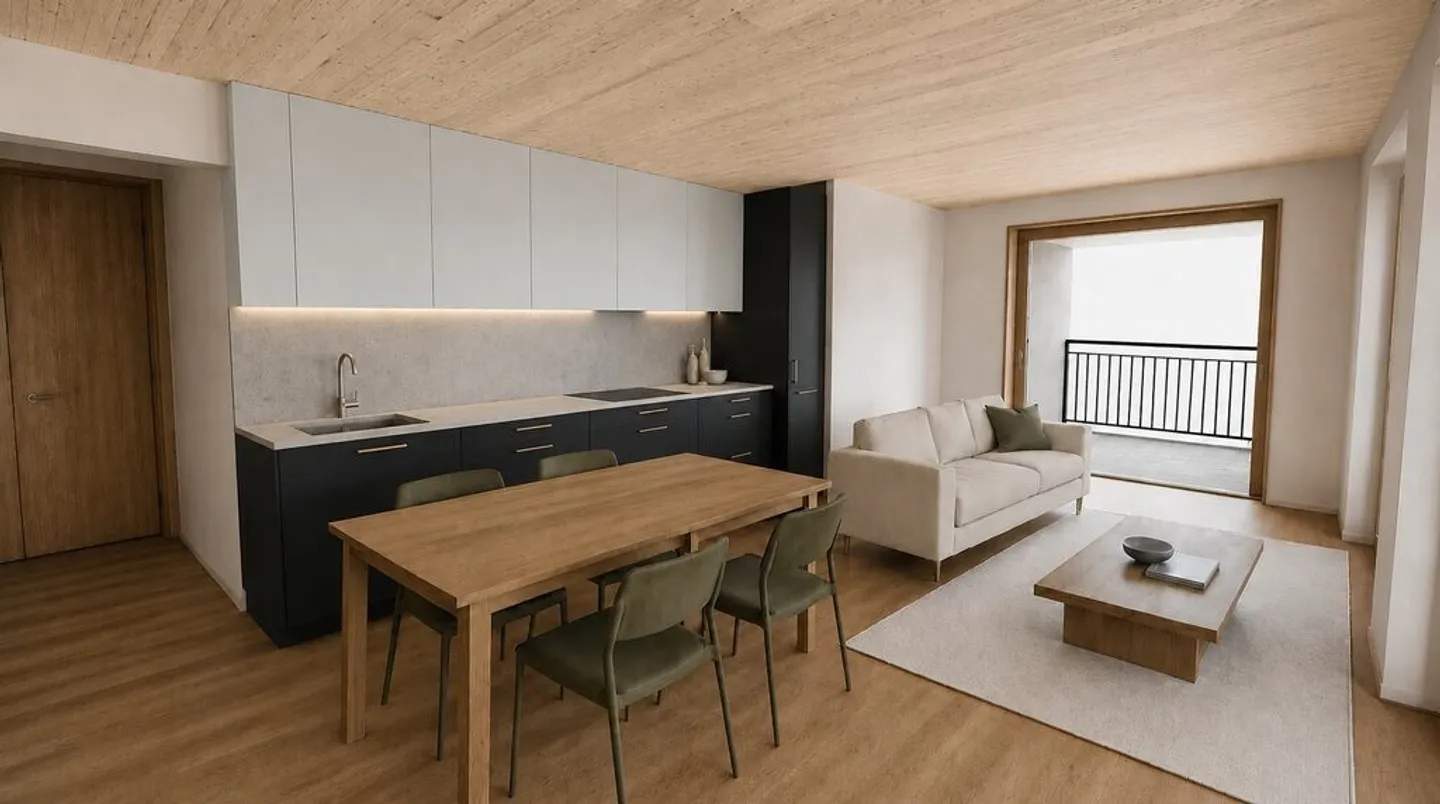 2.5-Zimmer-Wohnung in Davos - Photo 1 of 6