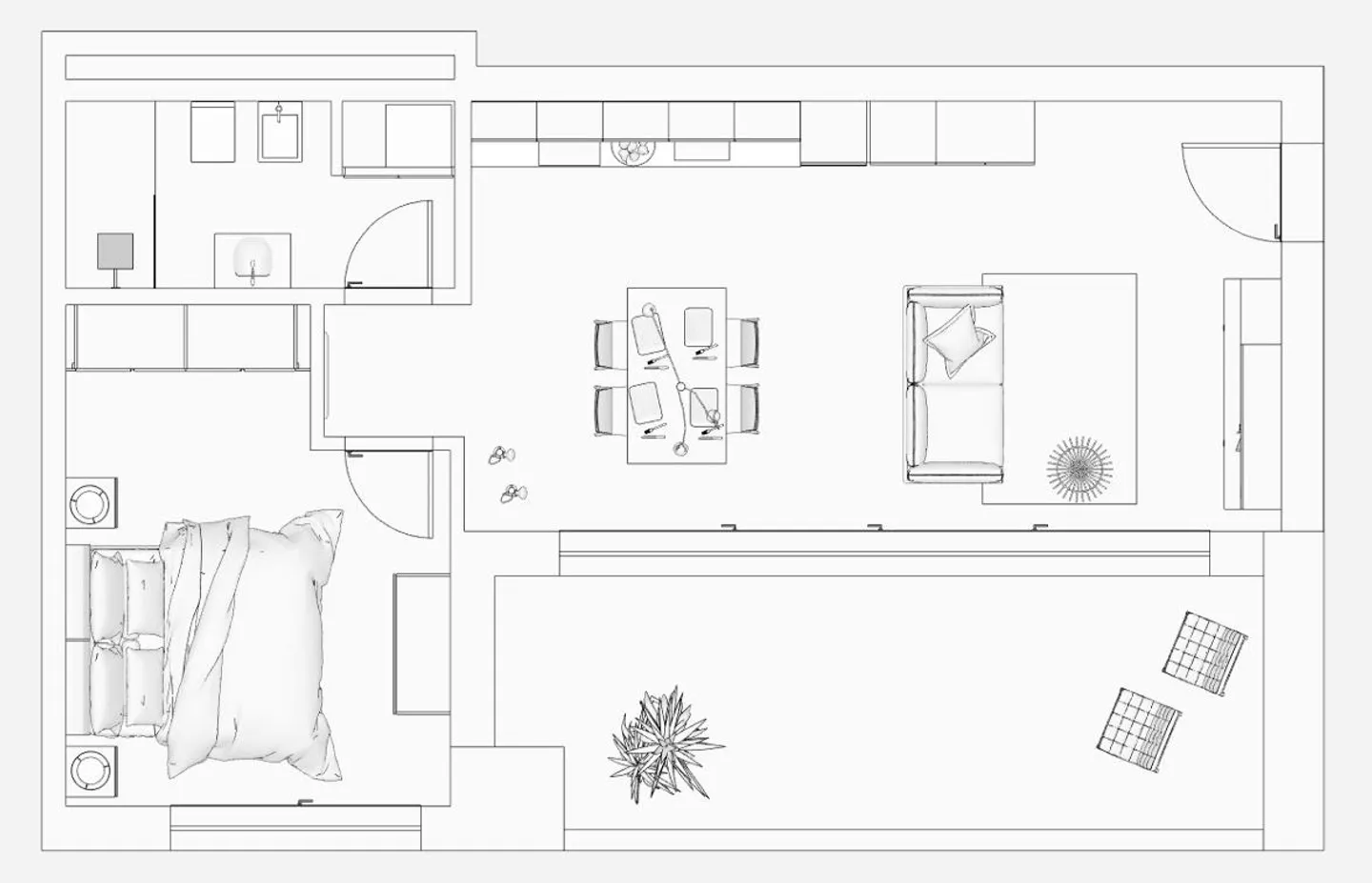 Spacious, bright and on the top floor with panoramic views - Photo 10 of 12