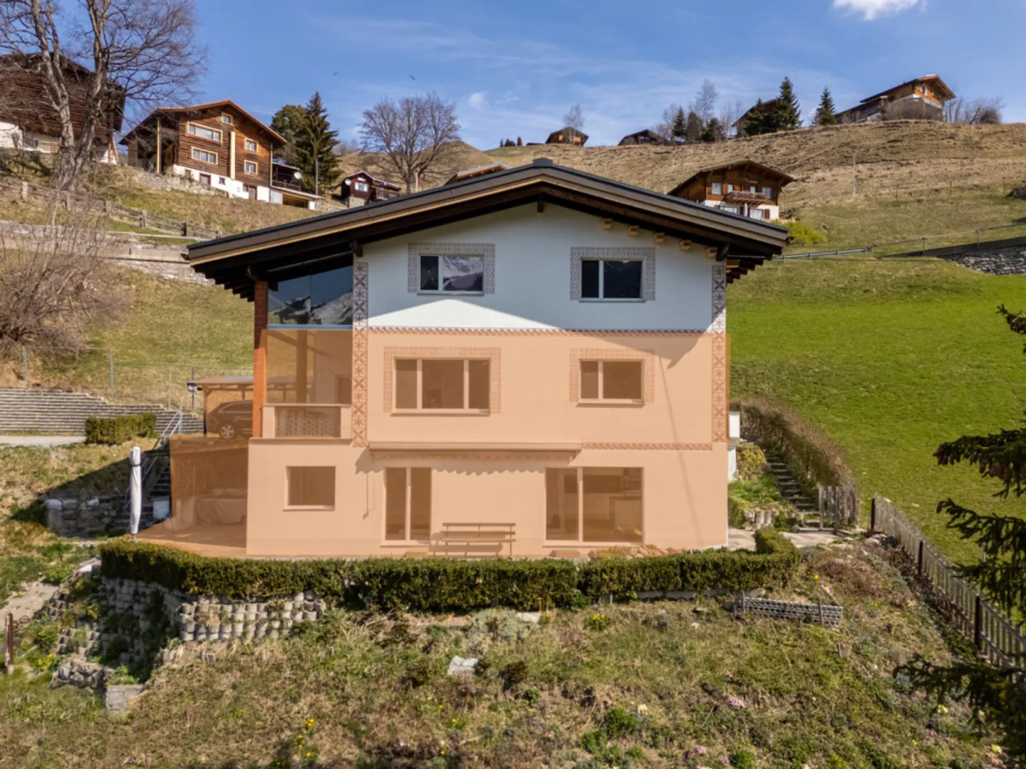 Maisonette esclusiva di 4,5 stanze a Peist con terrazza e vista panoramica - Foto 14 di 16