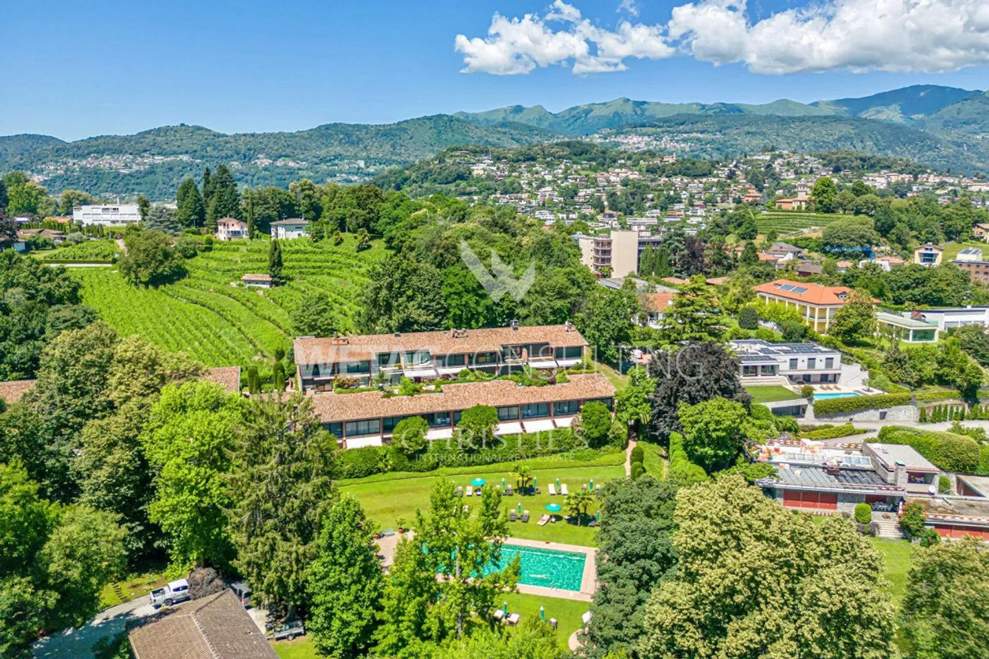 Lugano-Gentilino: elegante Attikawohnung mit Seeblick, im Rohbauzus... - Foto 1 di 13