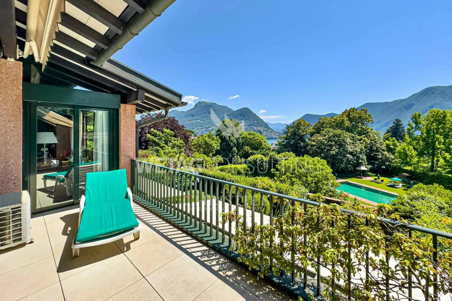 Lugano-Gentilino: elegante Attikawohnung mit Seeblick, im Rohbauzus... - Foto 6 di 13