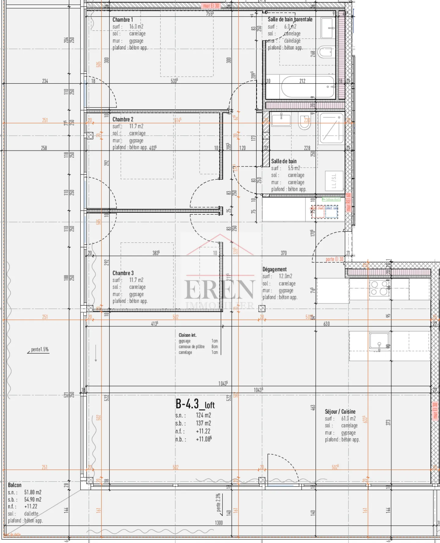 Appartamento attico straordinario 4,5 nuovo con vista panoramica e terrazza sud-ovest di 55 m2 - Foto 22 di 22