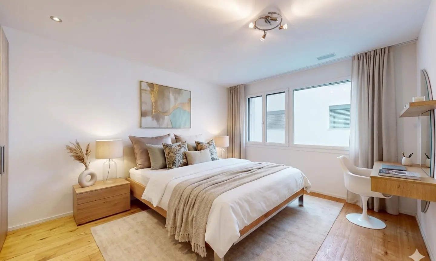 Moderno appartamento di 5 stanze con grande balcone a Boswil - Foto 8 di 11