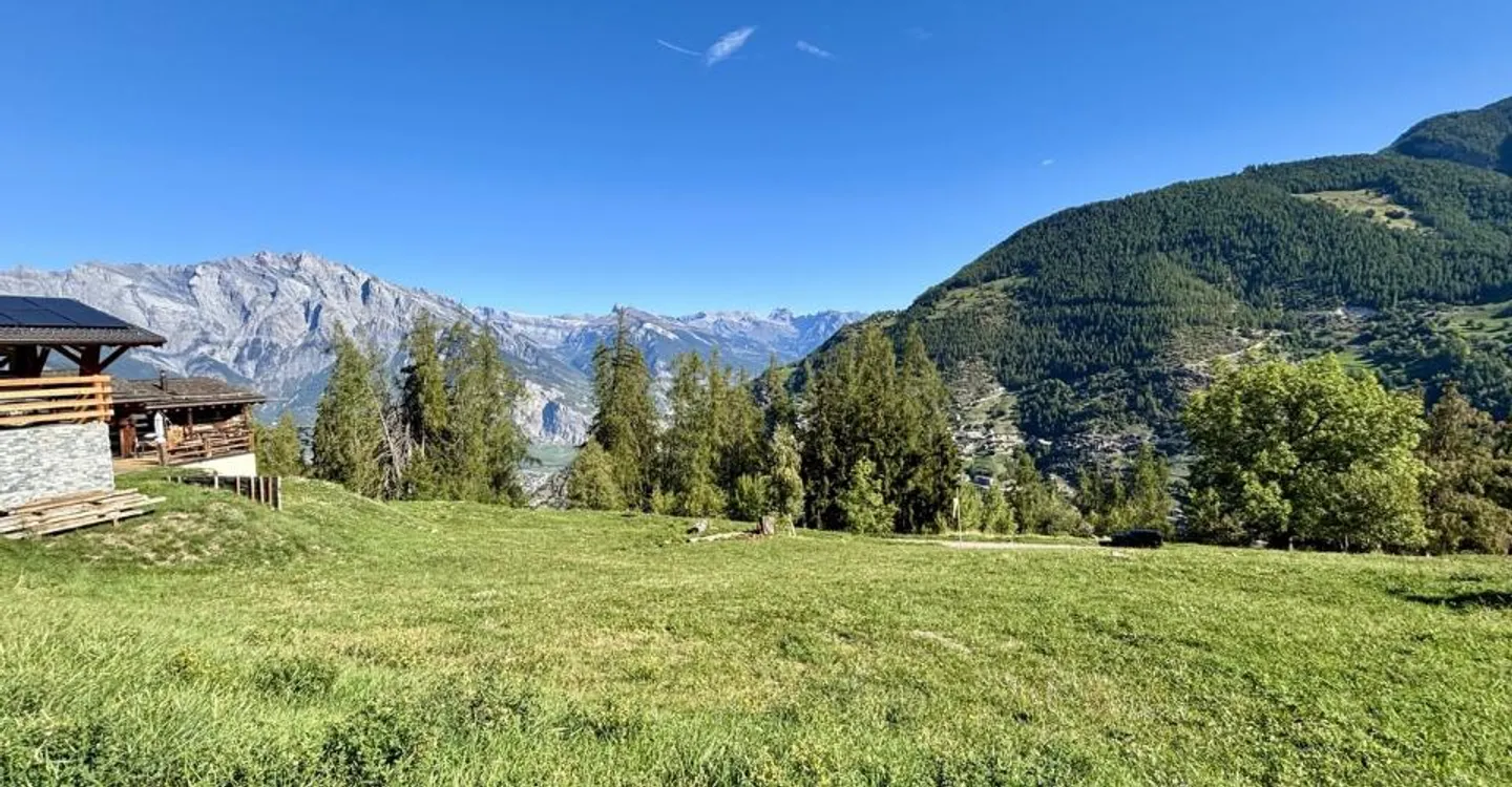 Terreno pronto ad accogliere il tuo futuro chalet a La Tzoumaz - Foto 4 di 7