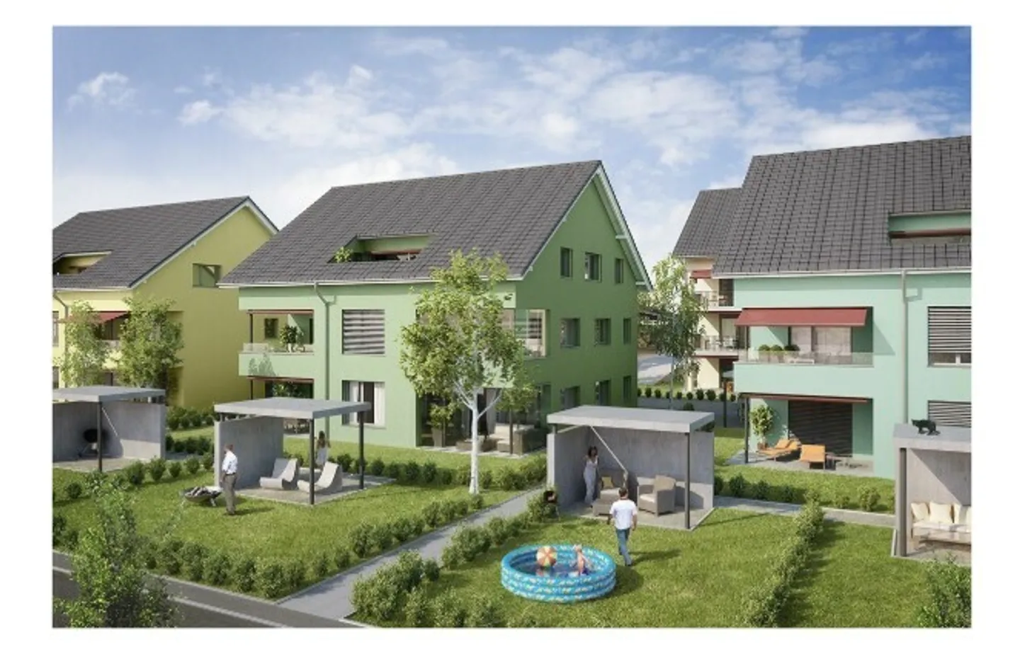 4.5 camera al piano attico condominio in una posizione tranquilla - Foto 1 di 12