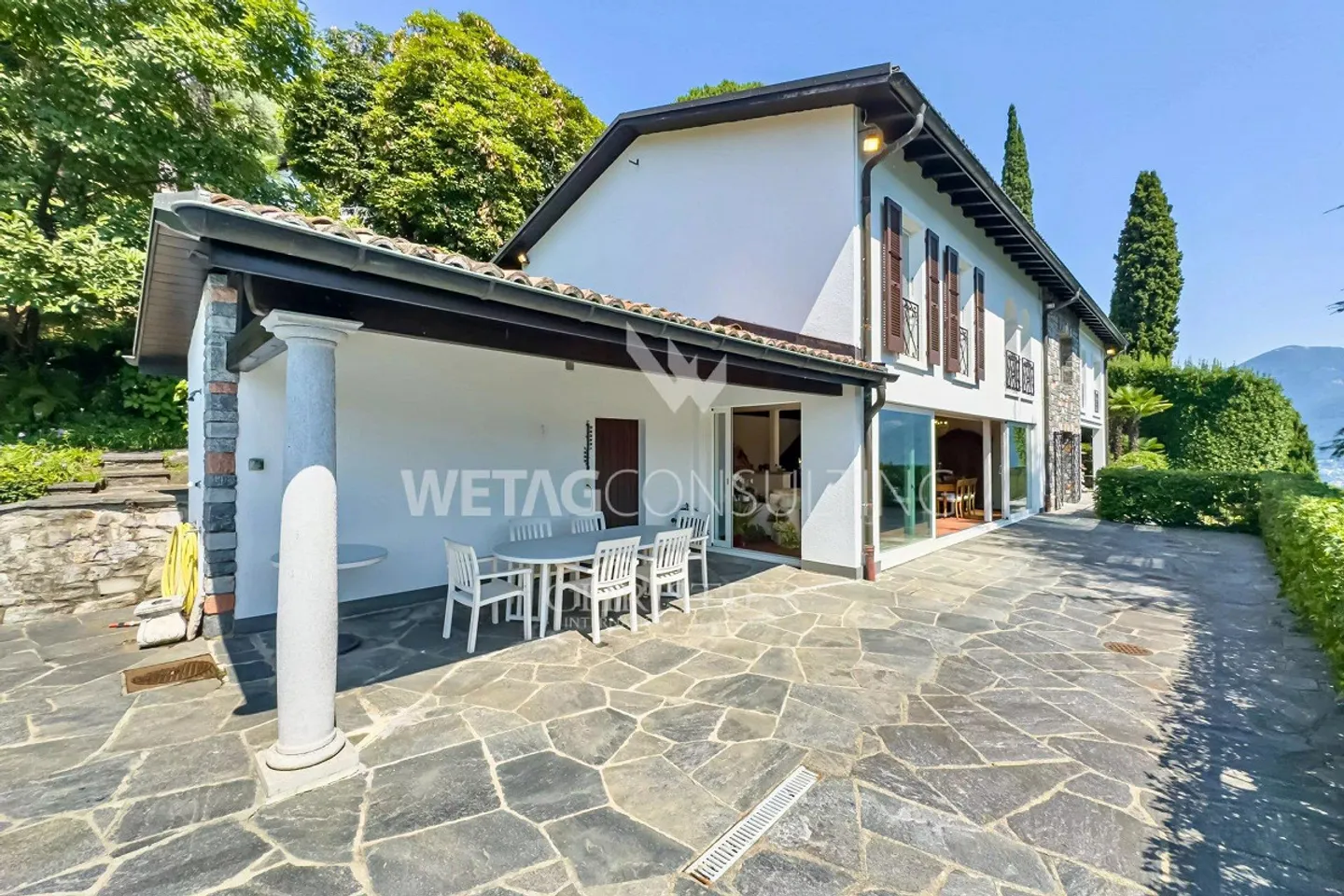 Fascino Mediterraneo sul Lago di Lugano: Elegante Villa con Piscina & Vista Lago - Foto 11 di 13