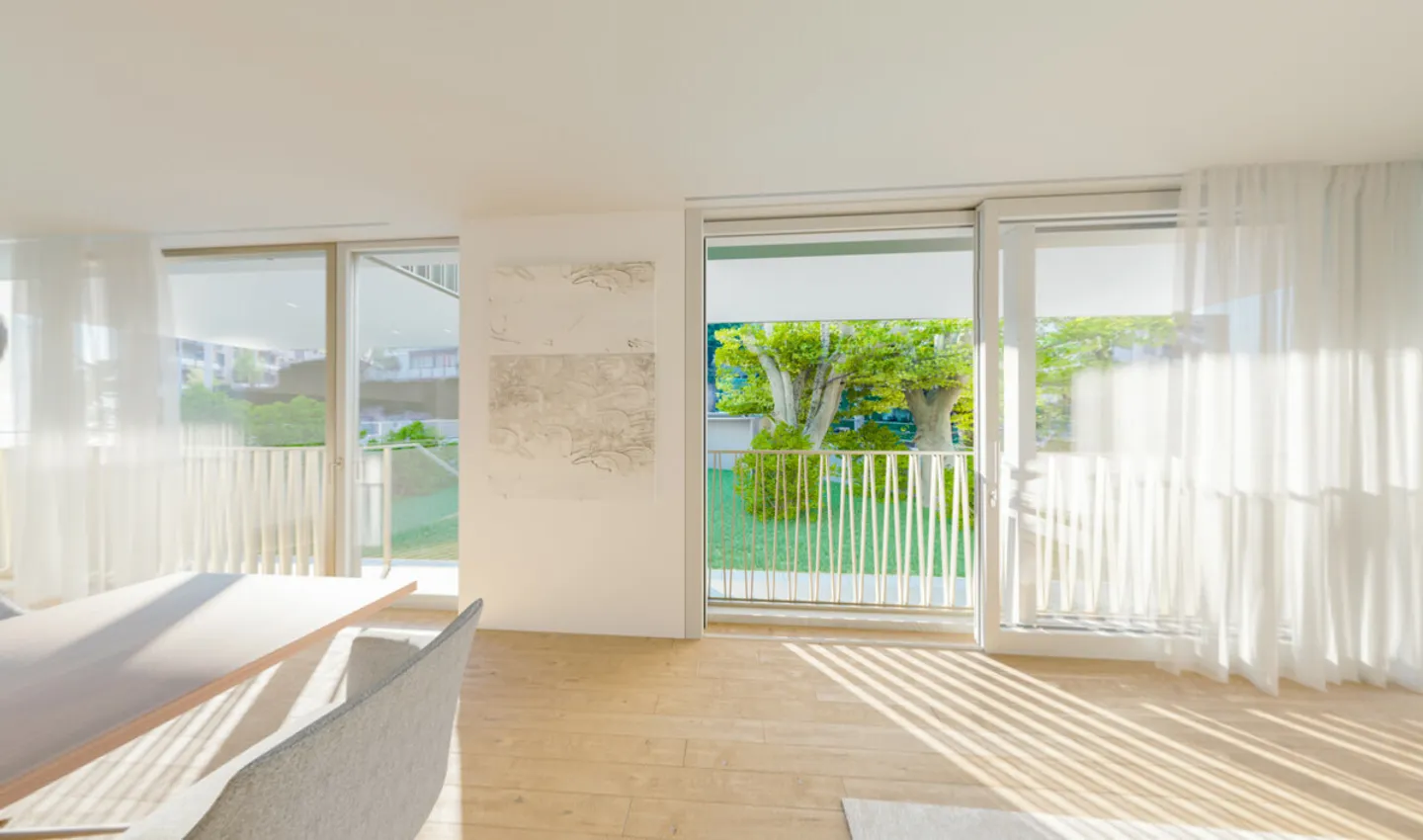 Appartamento giardino con stile e spazio – a pochi passi dalla fermata del tram - Foto 2 di 9